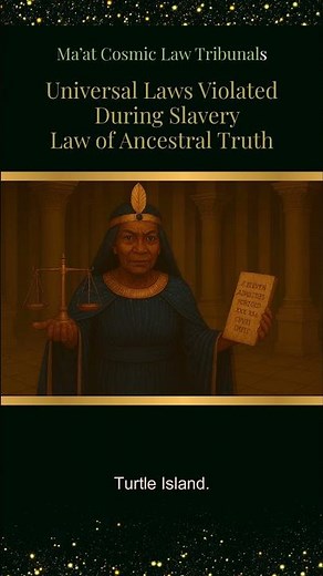 Hidden Universal Laws Explained | Ma'at's Tribunal: Ancestral Truth