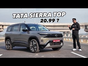 Tata Sierra 2025 Munnar Mist Green Detailed Walkaround:Glass Roof, Boot Space, Interiors & Price ?