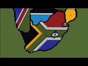How To Build A Small Scale World Map pt.35 Southern Africa