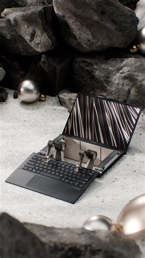 Is it a laptop... or a robot from the future? 🤖💻 Watch the ASUS #Zenbook DUO transform with dual screens and moves you've never seen before. Ready to see what it can really do? 👀✨ #LetsDUOit Discover more: https://asus.click/ux8406_fb | ASUS