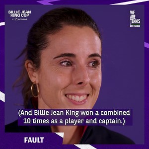 5K views · 40 reactions | How well does Alizé Cornet know the Billie Jean King Cup history? Find out in her True or Fault interview! | We Are Tennis | Facebook