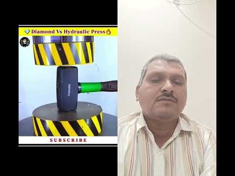 Diamond Vs Hydraulic Press !!💎🔥 #shorts​ #facts​ #experiment​ #facts #3danimation