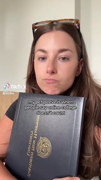 IT DOES! 🎓 #onlinecollege #onlineclasses #collegegrad #collegelife | Online College