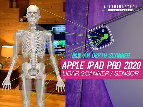 The NEW iPad Pro 2020 LiDAR Scanner is Awesome!