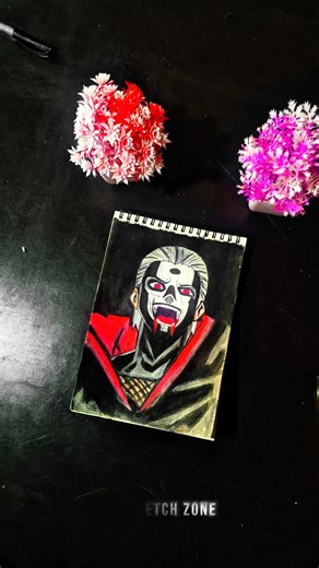 Hidan Drawing Process #animeeart #akatsuki #hidanakatsuki #drawing #drawingprocess #naruto #painting