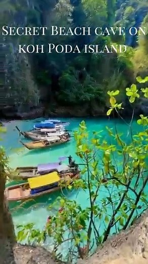 🌴 Secret Beach on Poda Island – Krabi’s Hidden Paradise 🏝️ Tucked away on the breathtaking Poda Island in Krabi, Thailand, lies a secluded treasure that many travelers miss, the enchanting Secret Beach. This small, lesser-known spot offers a magical blend of tranquility, natural beauty, and a touch of adventure, making it the perfect escape for those looking to experience the untouched side of Thailand’s islands. 🌊✨ 🌺 A Hidden Slice of Paradise. Secret Beach is not as large or crowded as the