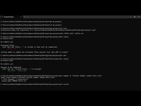 Git Initialize and Track Changes Tutorial for Beginners | Vaibhavi Suvarna
