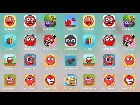 Red Ball 6 Run,Red Ball 4,Red Ball 5, Plants Red 4,Red Ball 3,Ball2,Ball1,Bounce Tales,Red Jump Ball