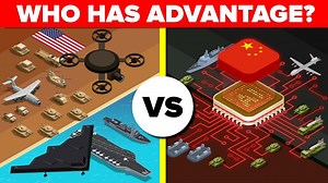 USA vs China - Military army weapons technology comparison