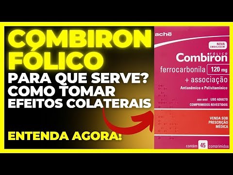 COMBIRON FÓLICO - WHAT IS IT FOR, HOW TO TAKE IT, SIDE EFFECTS, HOW IT WORKS - ANEMIA MEDICATION