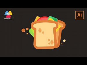 Sandwich tutorial in Adobe Illustrator