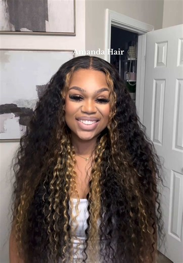 The THICKEST closure wig I had 😫😍 @amandahair #amandahair #gluelesswig #136gluless #wigtok #hairtransformation