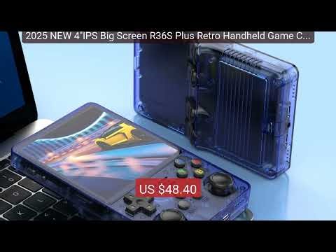 2025 NEW 4"IPS Big Screen R36S Plus Retro Handheld Game Con... — Top Pick 2026 | Unbeatable Price!