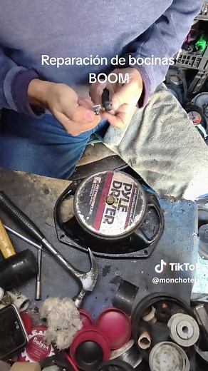 Reparación de bocinas 6x9 Pyle Driver clásicas