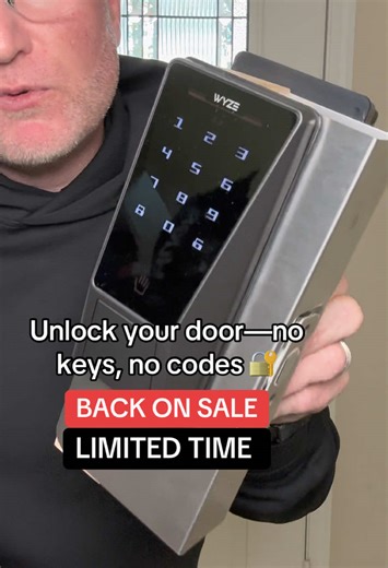 Effortless Door Access with WYZE Palm Lock