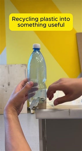 Cutting Plastic Bottle into Filament 🔥 DIY Recycling Test