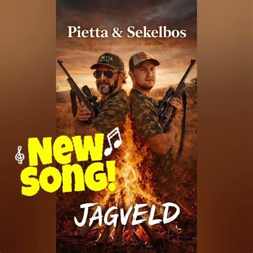 New song loading! Jagveld - Pietta en Sekelbos, release 1 Mei #2026music #afrikaansemusiek #hunting