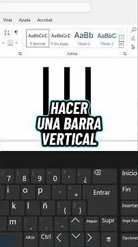 How to type the vertical bar symbol on my keyboard #tutorials #pc #windows