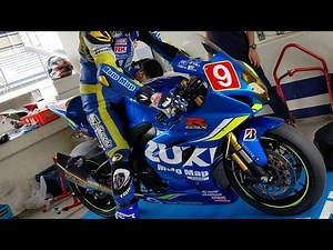 SUZUKI GSX-R1000 8耐SST仕様車シェイクダウン