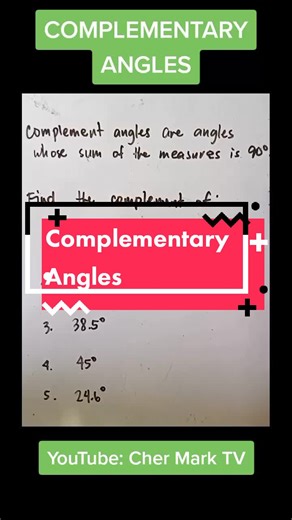 Understanding Complementary Angles in Grade 7 Geometry Math