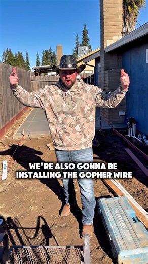 How We Gopher-Proof Planter Boxes & Grass Areas