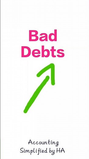 WHAT ARE BAD DEBTS? WHEN CUSTOMERS DON'T PAY ❌