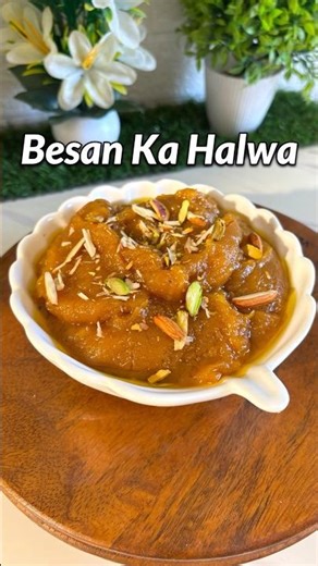 Besan Ka Halwa #halwa #recipe #shorts