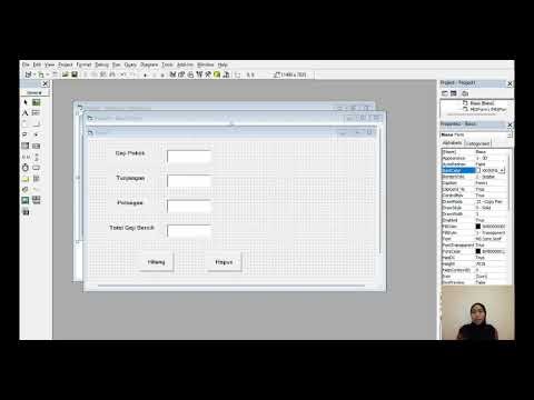 Belajar MDI Form VB 6.0: Membuat Menu Bar