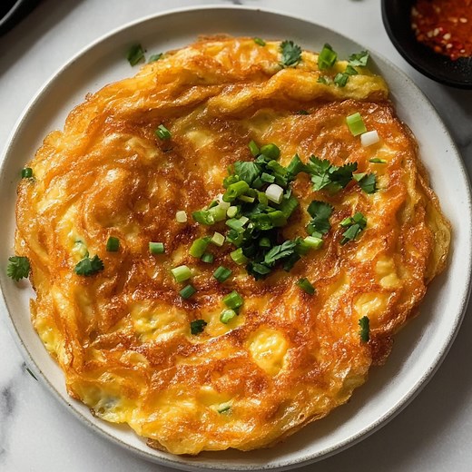 How to Make a Thai Omelette (Khay Jiao) - Thai-Foodie