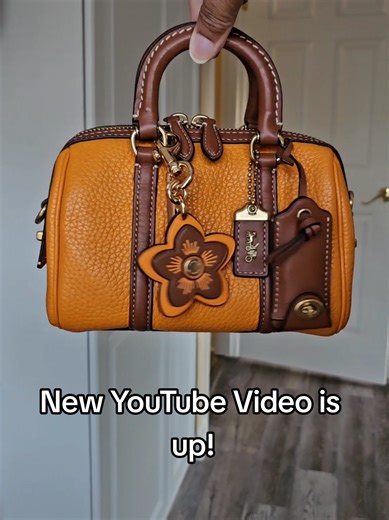 Here are 2 of the 7 bags I bought in January! Check out my latest YouTube video to see the unboxings of these Coach Ruby Satchels (size 18)! You can find me at One Comfy Mom! #fashionblogger #lifestyleblogger