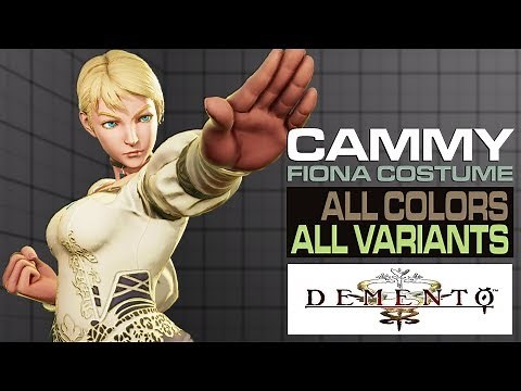 コスチューム「フィオナ」：キャミィ 「デメント」すべての色とバリアント CAMMY FIONA COSTUME ALL COLORS