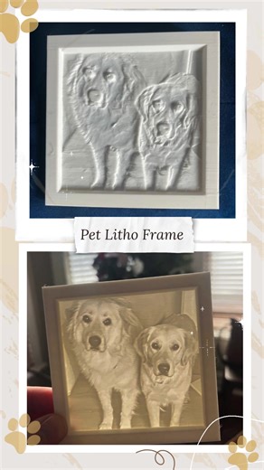 Turn your favorite pet photo into a 3-D printed treasure called a lithopane #3dprinting #pets