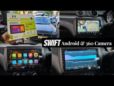 2023 Maruti Suzuki Swift Android & 360 Camera Installation | Megasonic 2+32 GB | Cap Play | DSP