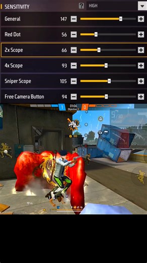 Free Fire Headshot setting 2026 ⚡ Best Sensitivity Settings ⚙️| Sensitivity + Hud Settings Free Fire