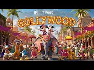 Mickey Minnie & Friends at the Gollywood Wedding | Cute Kids Story | Disney Wedding Fun