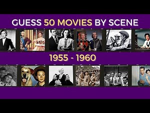 Guess 50 Movies by Scene from year 1955 - 1960 🎥