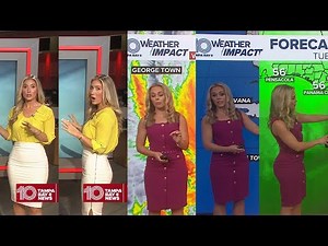 Courteney Jacobazzi (and Caitlin Lockerbie) from 10 Tampa Bay with the weather for October 28, 2025