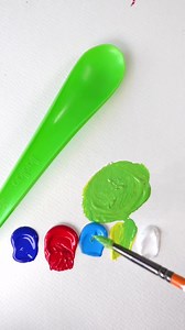 369K views · 1.9K reactions | Color mixing / spoon | Painting Skills | Facebook