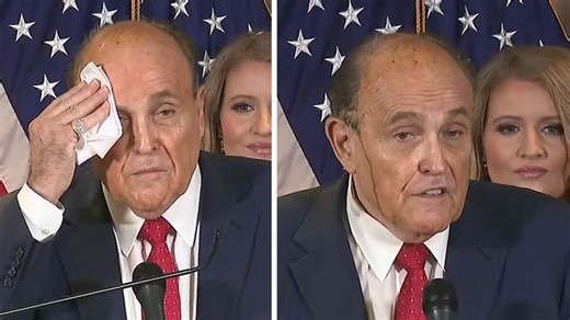 Rudy Giuliani Shops For Hair Dye at New Jersey Walmart
