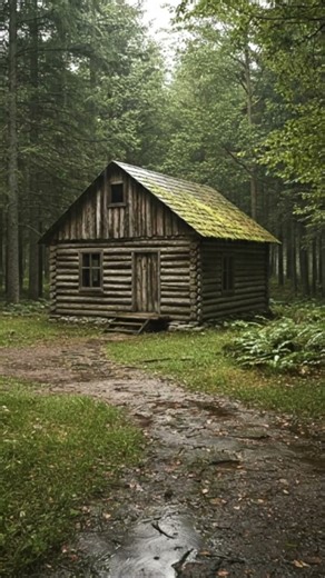 Cozy Log Cabin Rain 🌧️ Deep Sleep Ambience ASMR