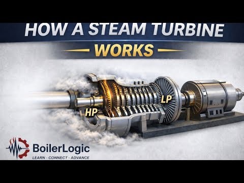 How a Steam Turbine Works | Power Plant Fundamentals Explained