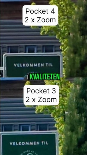 Nyhed: Kamera med dobbelt lossless zoom
