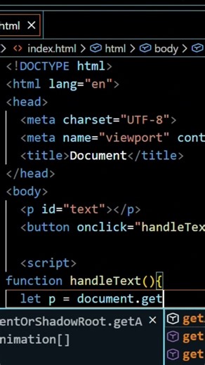 Javascript Onclick Event Listener Example ! #javascript #event #js #coding