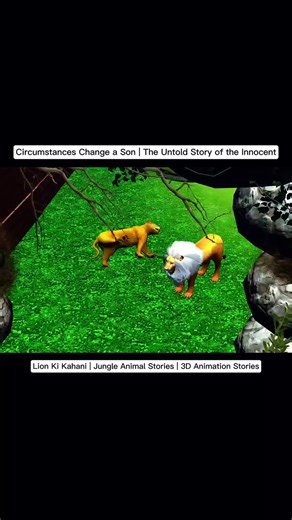 Circumstances Change a Son | The Untold Story of the Innocent | Lion Ki Kahani | Jungle Animal Stories | 3D Animation Stories