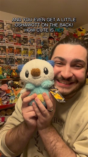 A BRAND NEW Oshawott Plush!