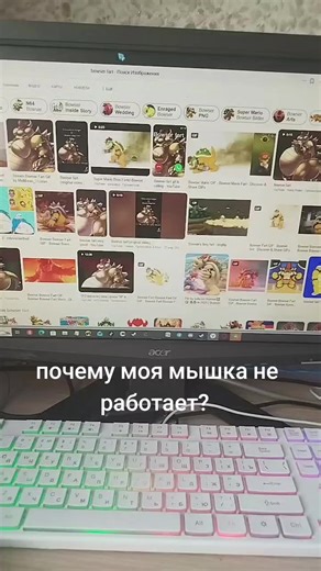 почему моя мышка не работает???
