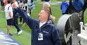 Mike Rhoades proud of Penn State coaching, CVC roles