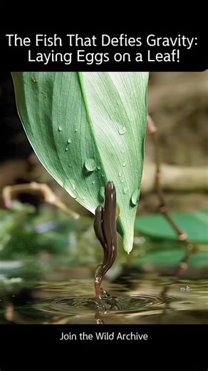 Wildlife Documentary Collector | A leap of faith for the next generation. 🐟✨ Meet the Splashing Tetra, a remarkable fish that takes breeding to new heights—literally. To... | Instagram