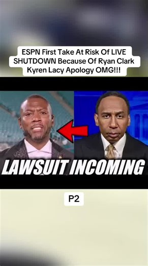 ESPN First Take At Risk Of LIVE SHUTDOWN Because Of Ryan Clark Kyren Lacy Apology OMG!!!