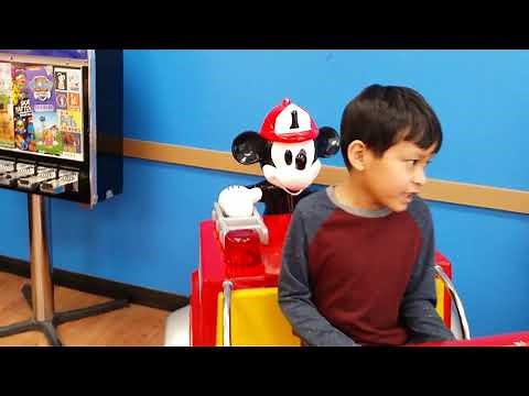 2006 Mickey Mouse Firetruck Kiddie Ride